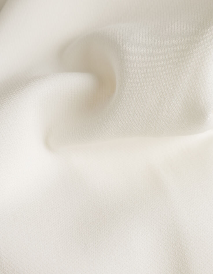 Ecru Bolerojacke in Cropped-L&auml;nge-6