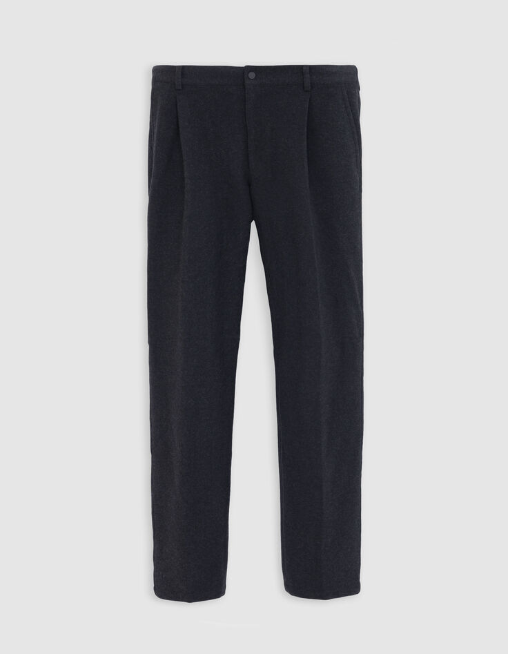 Anthrazitfarbene Flanell-Hose f&uuml;r Herren-2
