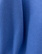 Blauwe T-shirtjurk biokatoen meisjes-9