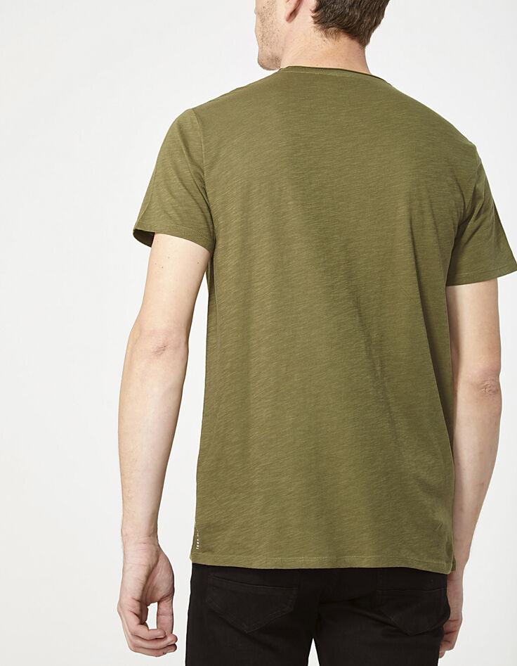 Camiseta caqui hombre-3