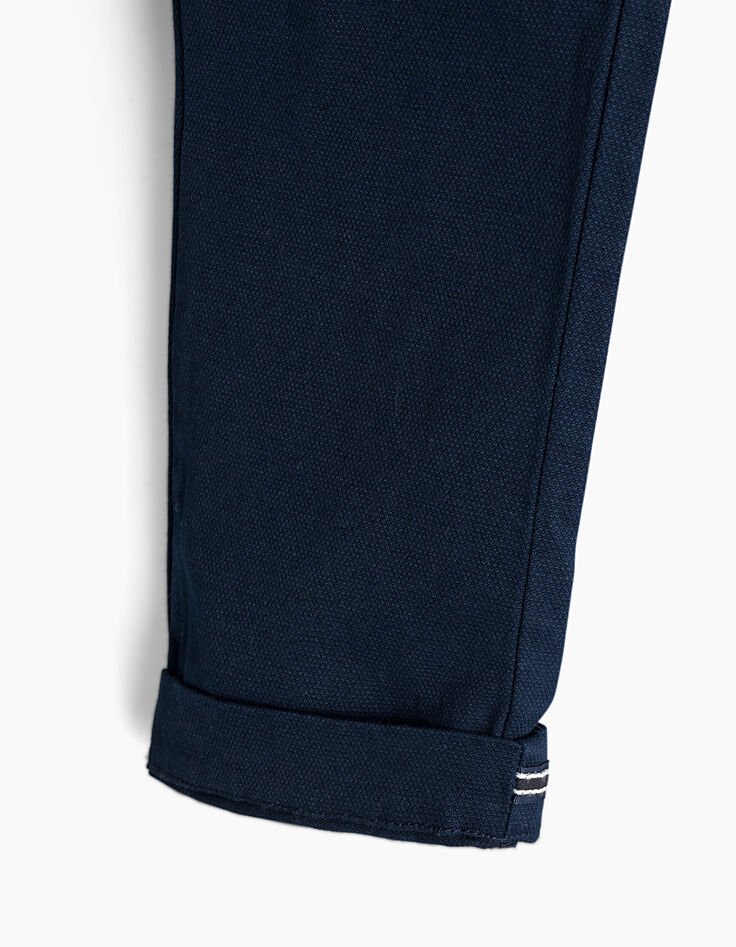 Boys' indigo chinos -5 Boys' indigo chinos -5