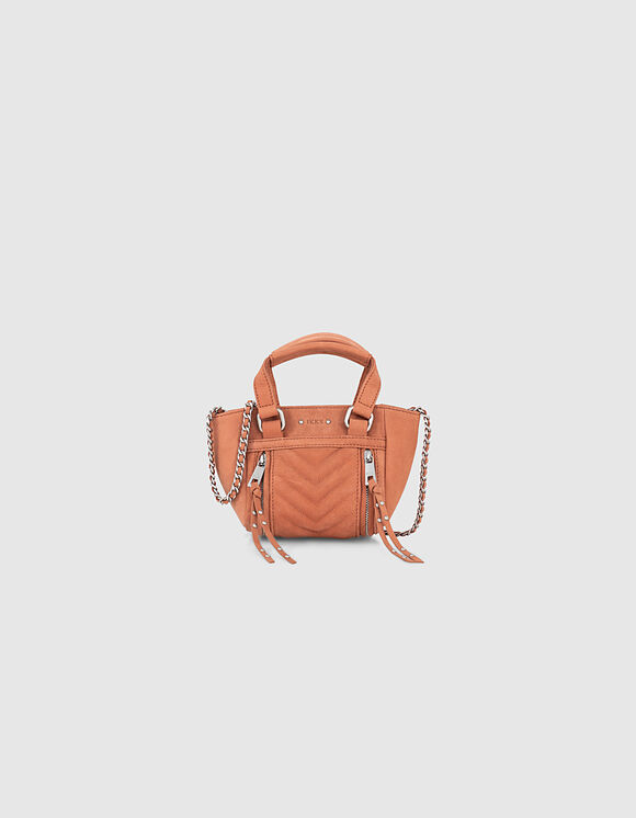 Women’s terracotta PASTEL NANO 1440 bag
