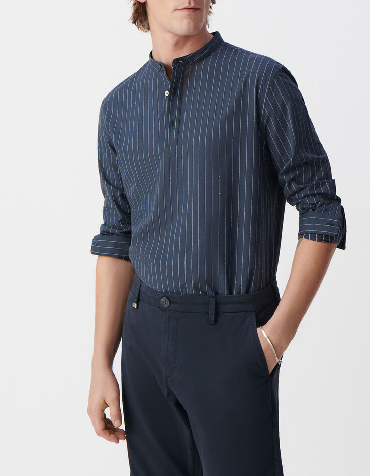 Men&rsquo;s ink striped REGULAR shirt-6
