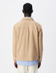 Chaqueta de traje de esp&iacute;ritu overshirt beige oscuro-3