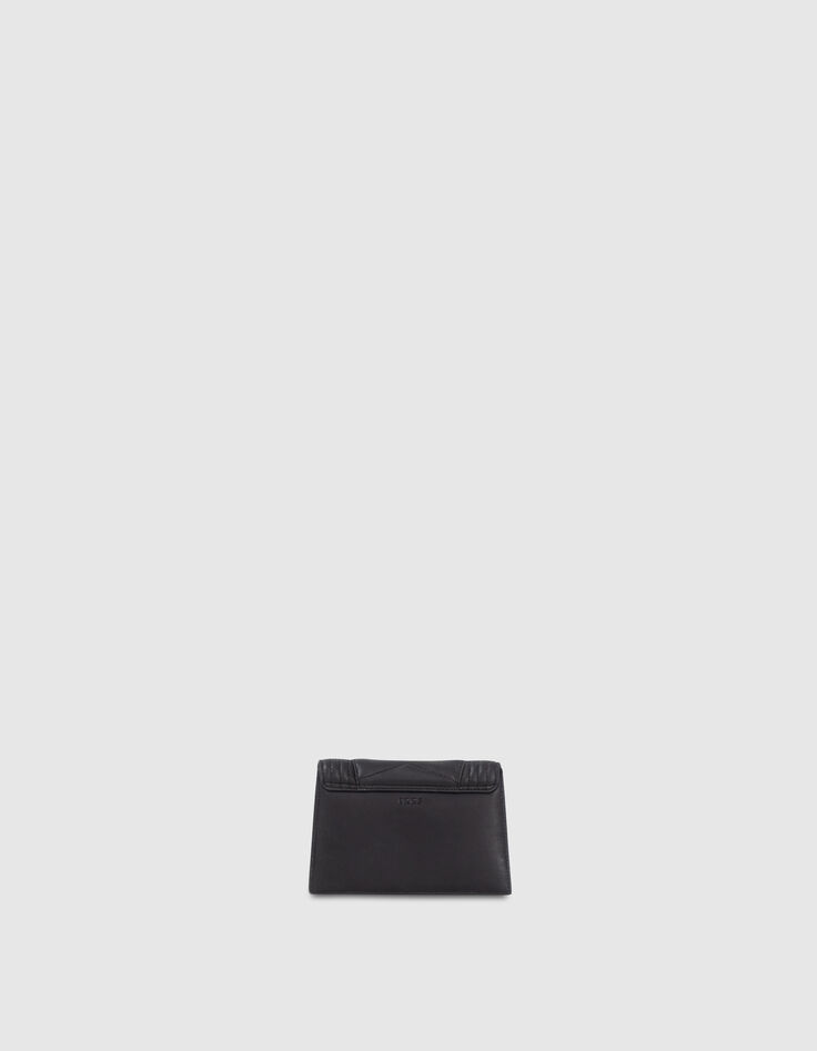 Tarjetero THE 1 TIMELESS negro meduim pocket mujer-3