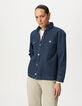 Women’s white denim striped shirt-8