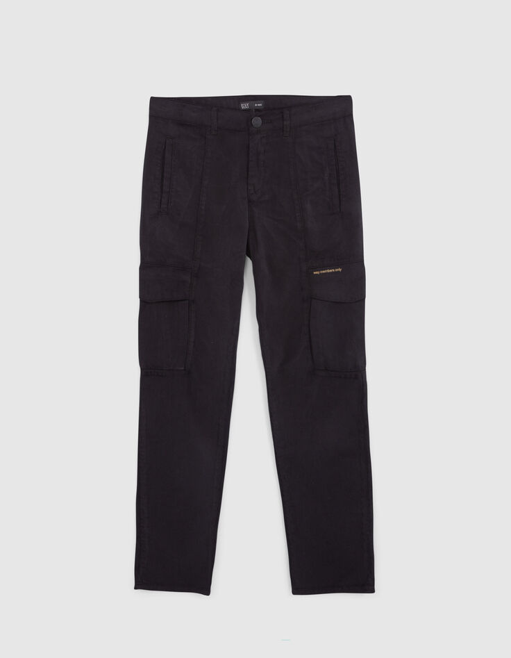 Zwarte BATTLE jeans jongens-1
