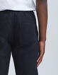Jogpant cómodo negro Cosy Fleece Hombre-5