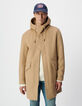 Beige Kapuzenmantel esprit Dufflecoat Herren-5