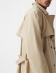 Men&rsquo;s sand nylon WATERPROOF trench coat-2