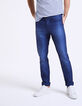 Indigoblauwe slim herenjeans Ashbury-3