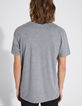 Camiseta gris medio rave DRY FAST Hombre-2