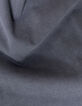 Blauw T-shirt lange mouwen biokatoen tricot zak jongens-10