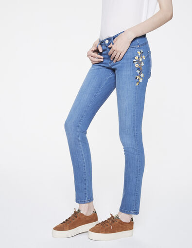 Jean slim brodé femme - IKKS