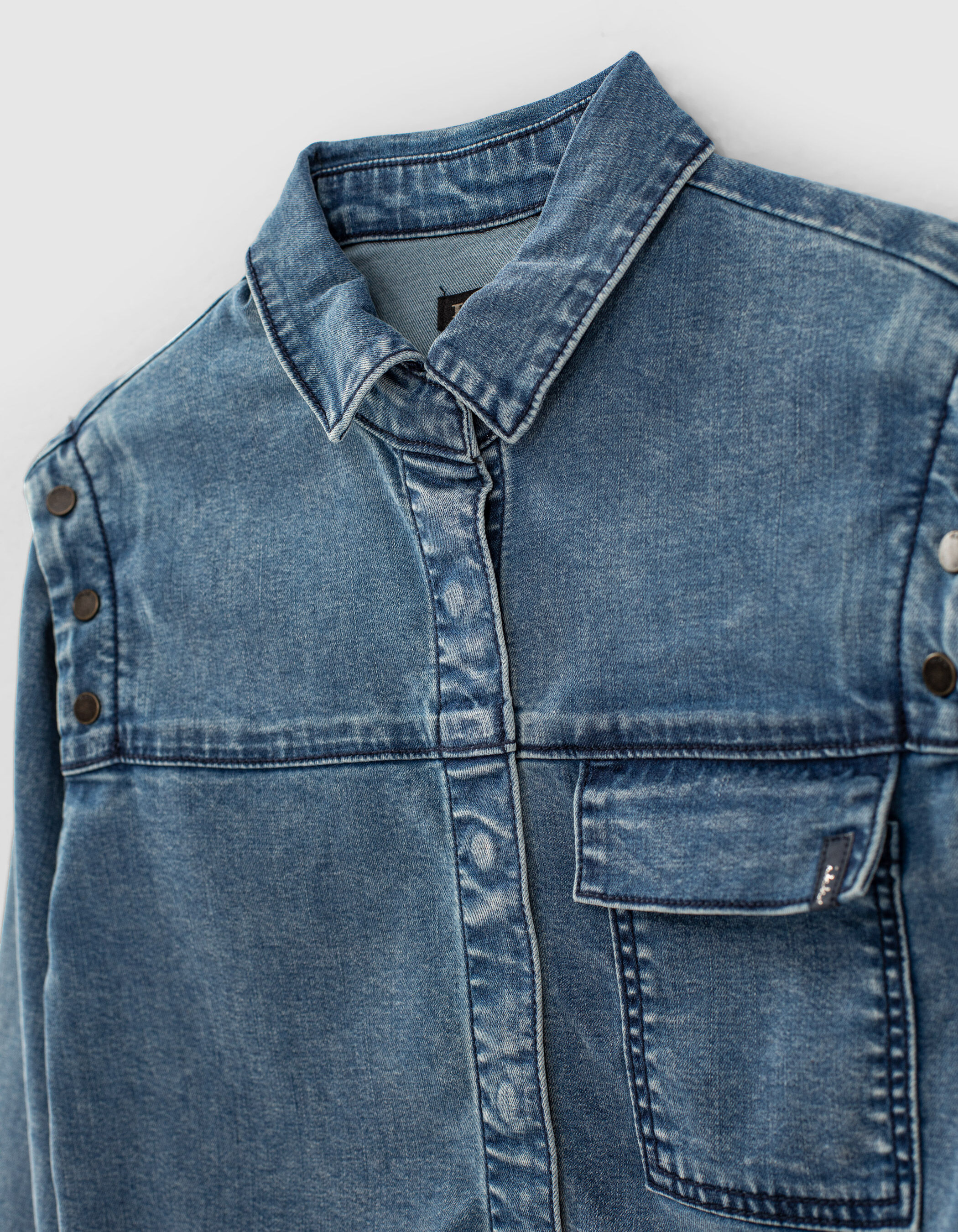 Chemise en jean fille hot sale 12 ans