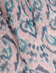 Rosafarbener Rock mit Ikat-Druck für Mädchen-7