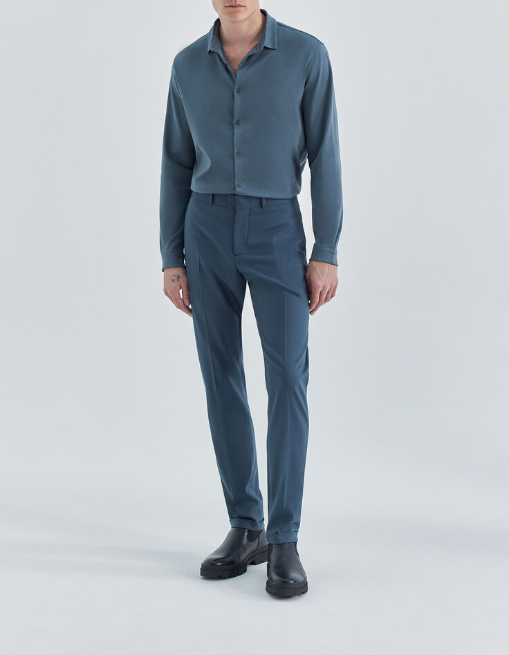 Men’s steel twill TRAVEL SUIT suit trousers-9