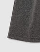 Girls’ black glittery dress-3