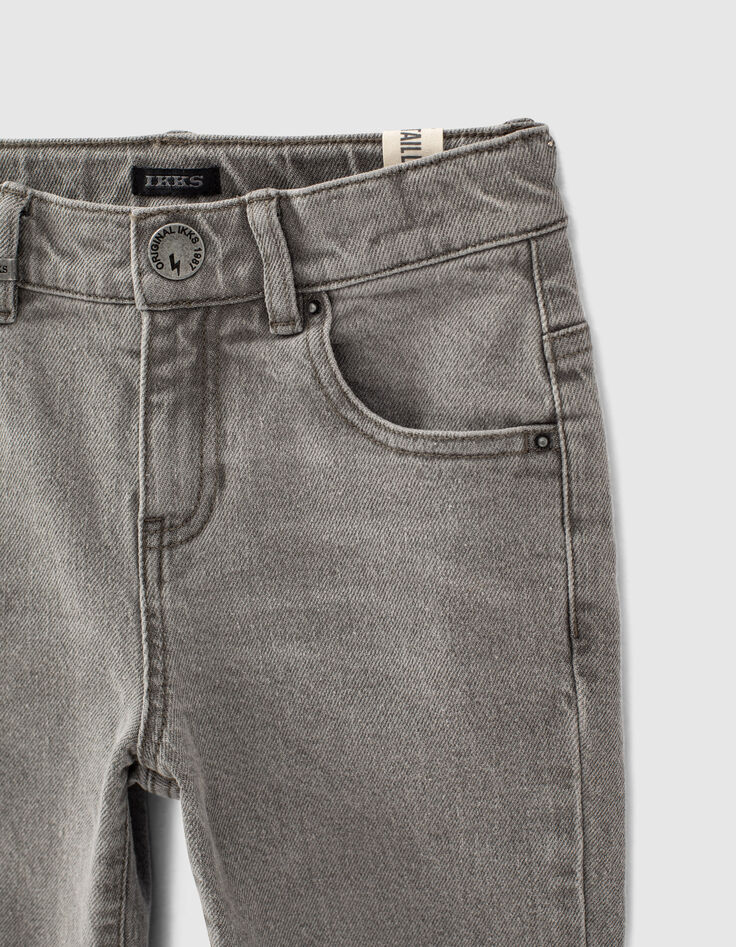 Grey Bleached Tapered-Jungenjeans-2