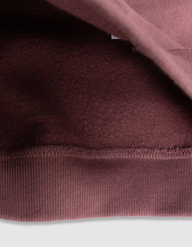 Camiseta sudadera marr&oacute;n trampantojo para ni&ntilde;o-7