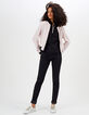 Zwarte top in ajour met rits I.Code-4