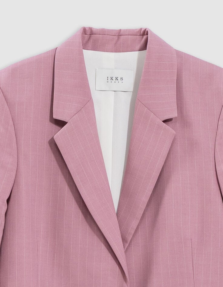 Roze colbert Dames-3