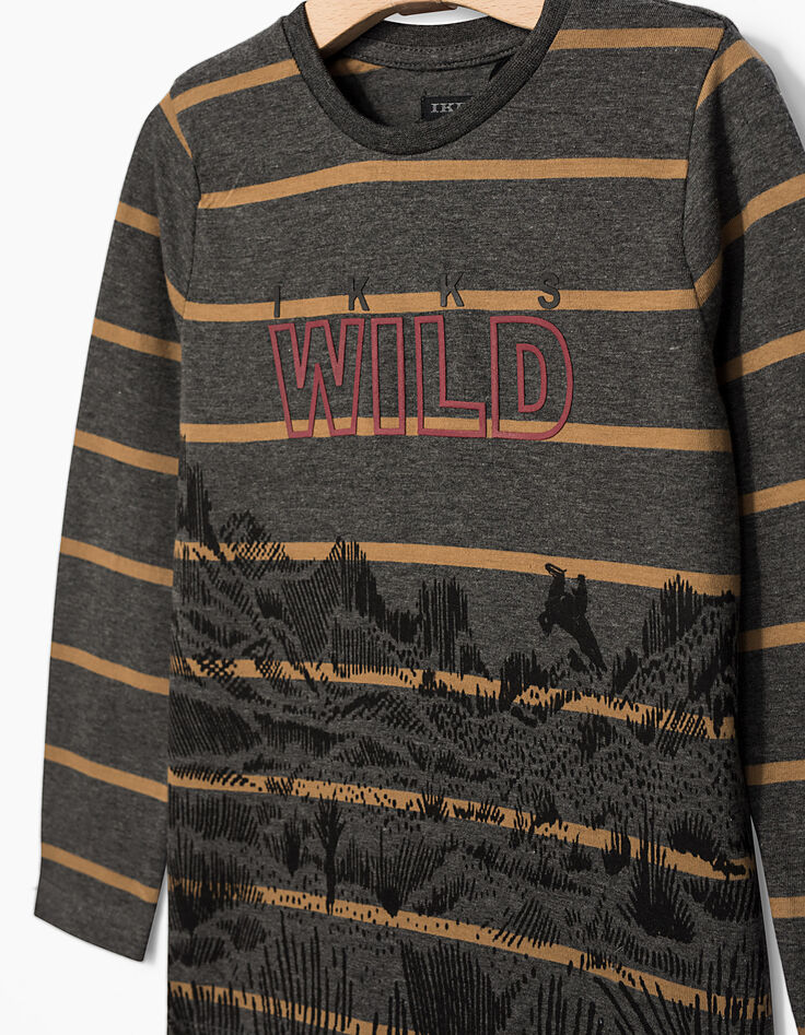 Gestreiftes Jungenshirt -3