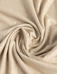 Camiseta manga corta beige irisado acanalada mujer-6