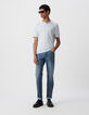 Polo ciel tricot léger Homme-1
