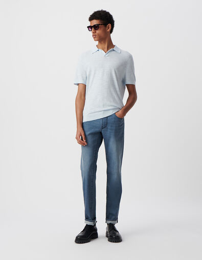 Polo ciel tricot léger Homme - IKKS