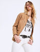 Parka saharienne col officier broderies bijoux femme-1