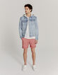 Bermudas chino TAPERED coral Hombre-2