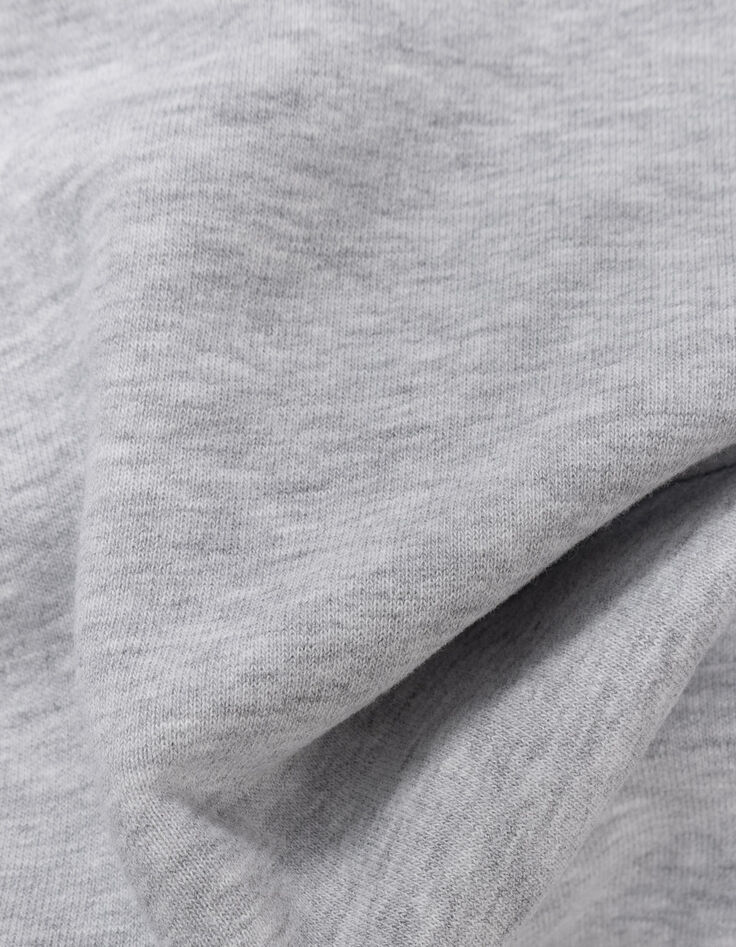 Boys&rsquo; grey hoodie with XL image on back-8