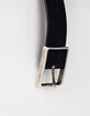 Ceinture marine en cuir nubuck Homme-3