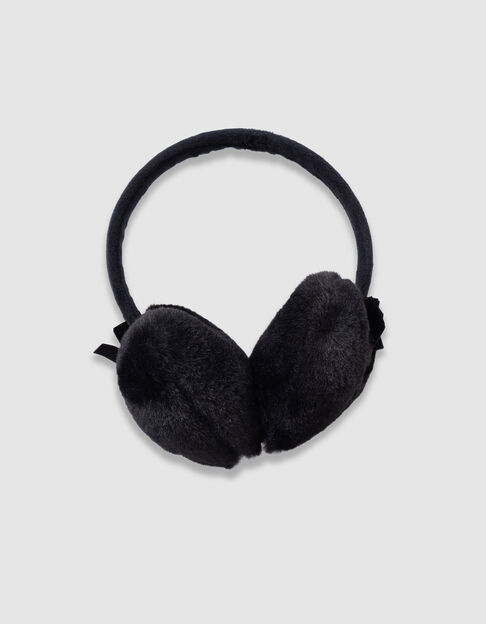 Orejeras negras corazón niña - IKKS