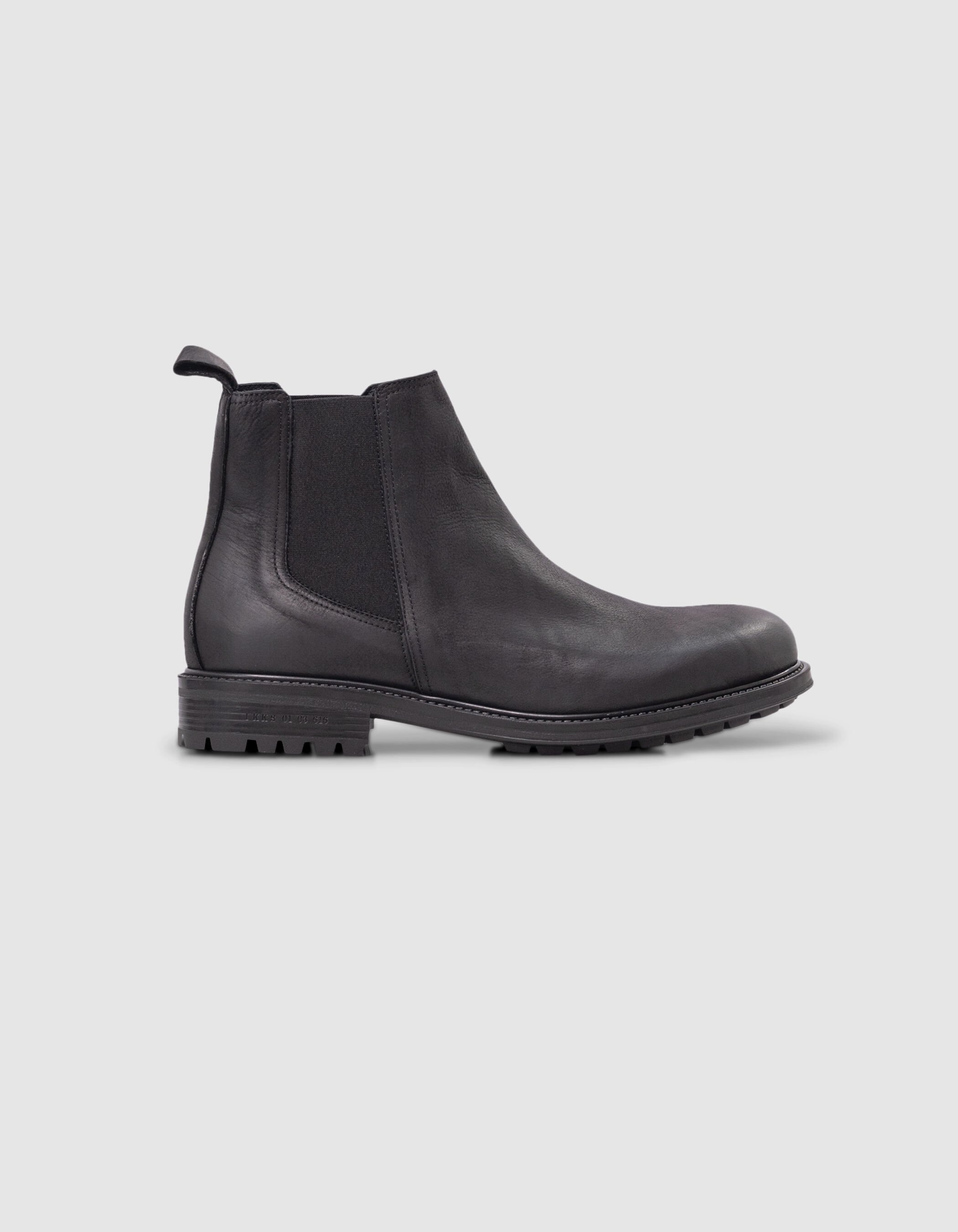 Newham strappy nubuck chelsea boots shop