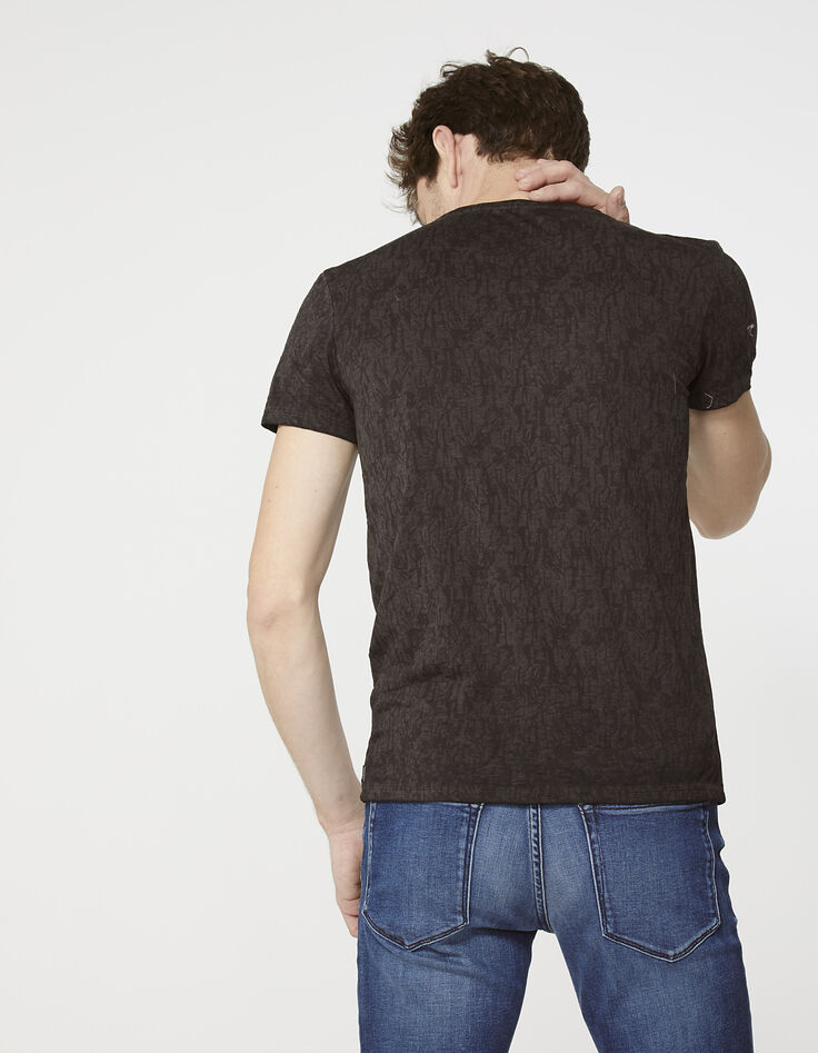Khaki Herrenshirt-4