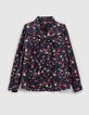 Chemise viscose et soie imprimé fleurs de cerisier femme-6