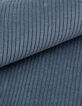 Surchemise easy bleue velours c&ocirc;tel&eacute; Homme-3