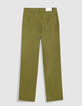 Jean large vert Lyocell&reg; taille haute Edie Femme-8