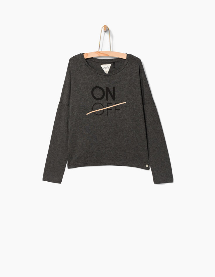 Girls’ On Off T-shirt-2
