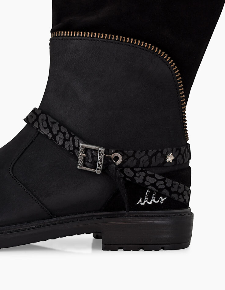 Leren meisjesboots-2