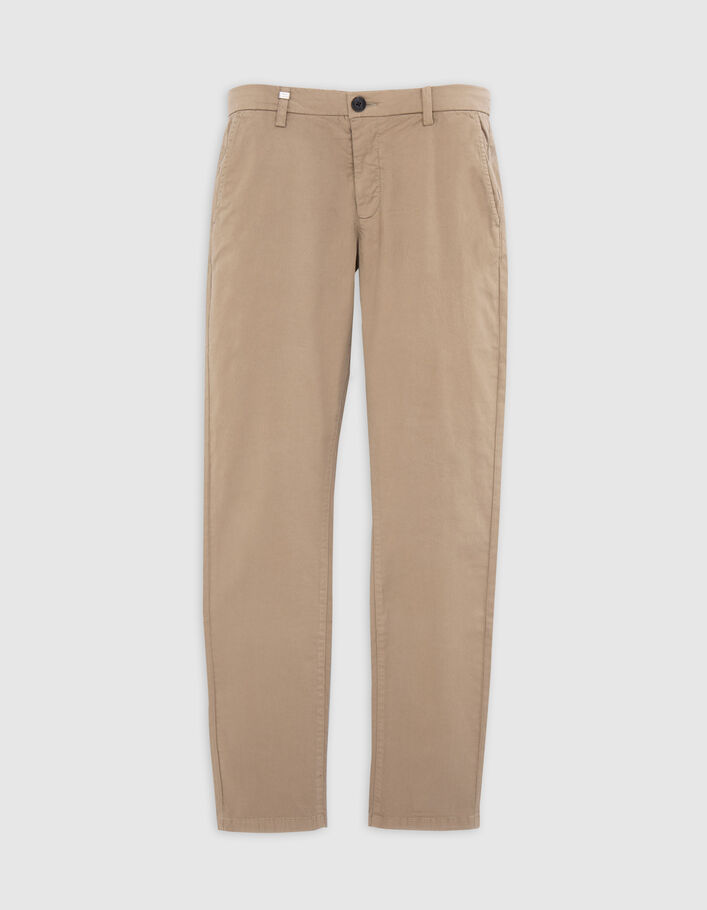 Pantalon Chino IKKS En Coton Blanc - Taille 38 - Neuf (sans étiquettes) - Coupe Fuselée