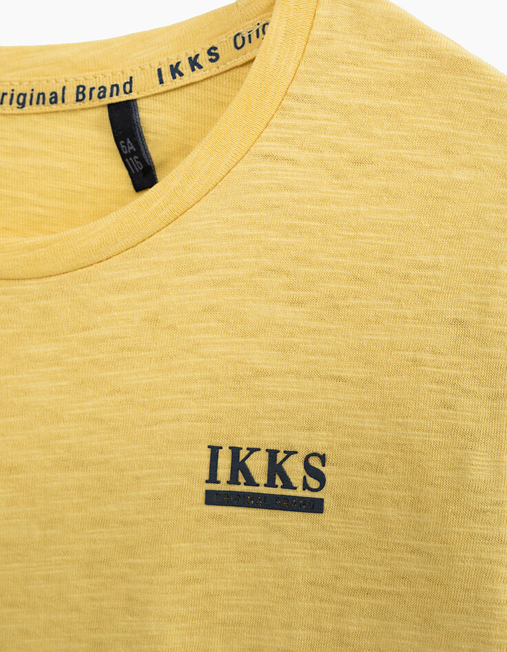 Geel T-shirt Essentiel biokatoen jongens-3 Geel T-shirt Essentiel biokatoen jongens-3