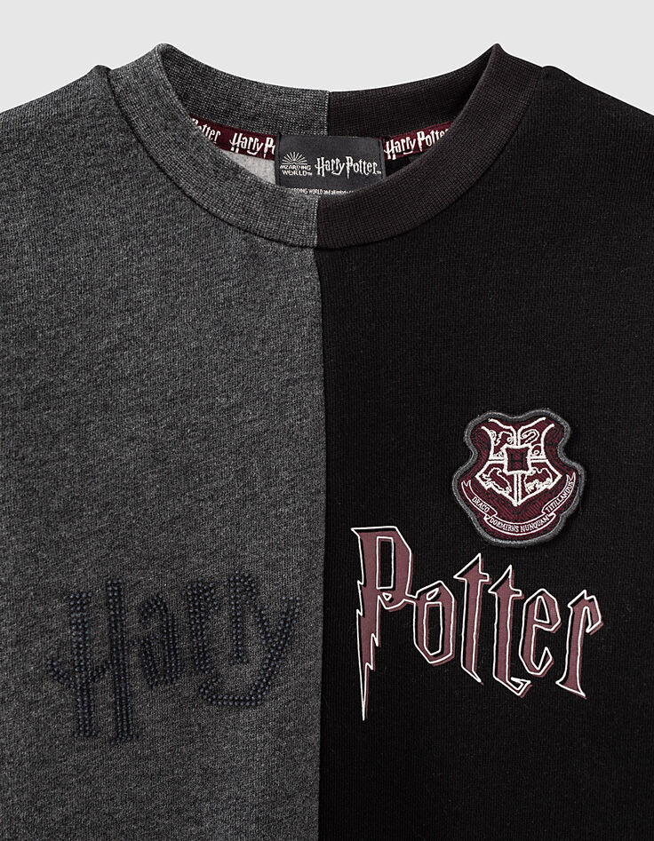 Sweater zwart en grijs markering HARRY POTTER jongens-2