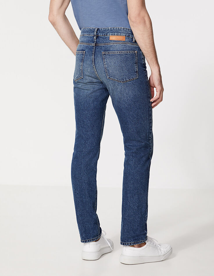 Indigoblaue STRAIGHT-Herrenjeans Paris IKKS BETTER-3