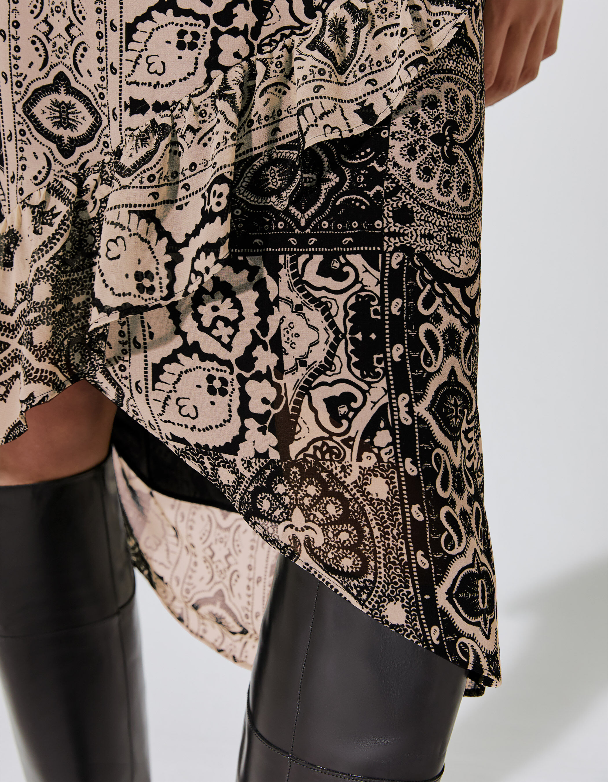 Jupe sales imprimé foulard