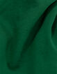 Green crew neck T-shirt with cat and lightning-7