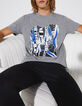 Camiseta gris medio rave DRY FAST Hombre-4