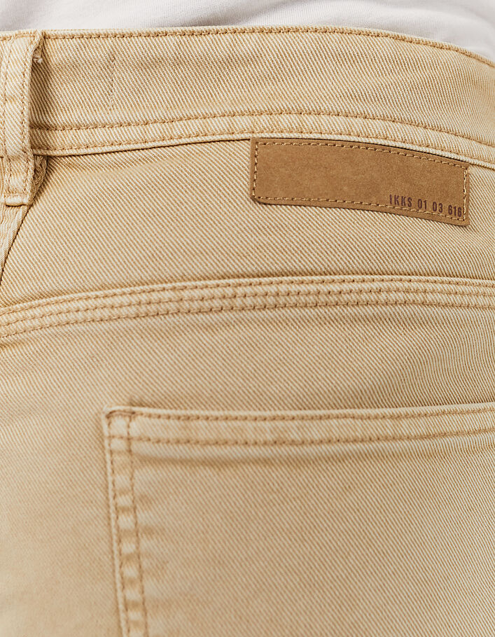 Herren-Jeans im SLIM-Fit aus Bio-Baumwolle in Vanille - IKKS